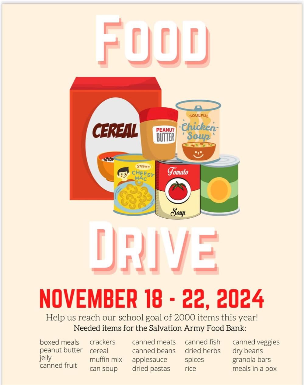  Food Drive 